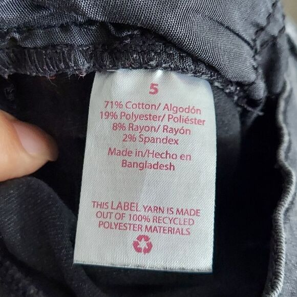 No Boundaries Black High Rise Skinny Jeans Size 5 - Picture 5 of 8